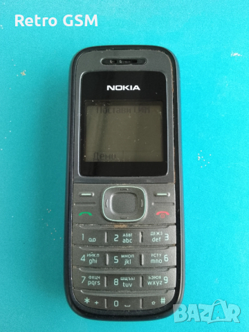 Nokia 1208 (bg меню) + кабел за зареждане, снимка 2 - Nokia - 52774721