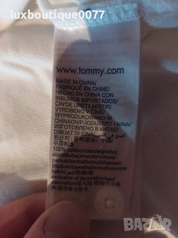 Тениска Tommy Hilfiger M, снимка 5 - Тениски - 51648931