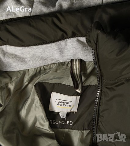  Дамско тъмнозелено зимно яке CAMEL ACTIVE - XL - 46 размер, снимка 9 - Якета - 43473534