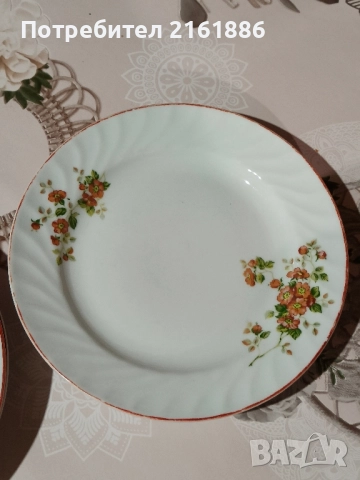Български порцеланови чинии , снимка 7 - Чинии - 52513928