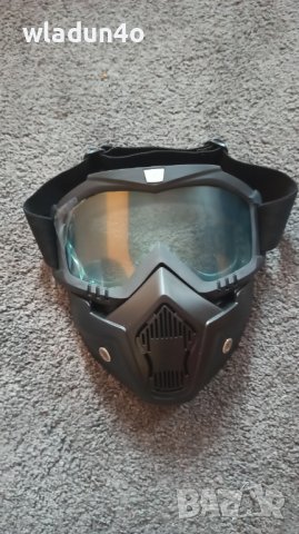 AIRSOFT mask full face-предпазна маска за Еърсофт -55лв, снимка 13 - Спортна екипировка - 38461360