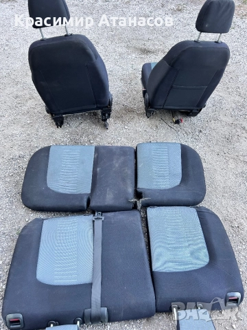 Салон Седалки за Фиат гранде пунто 2005-2012г, снимка 4 - Аксесоари и консумативи - 51789593