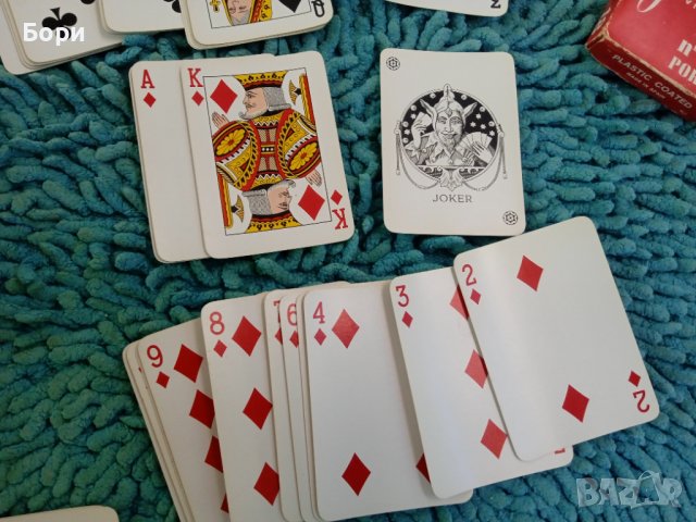 Карти пластик 52 броя, снимка 7 - Карти за игра - 38068226