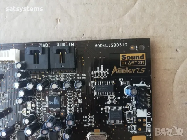 Звукова карта Creative Labs Sound Blaster SB0310 Audigy LS 5.1 PCI, снимка 7 - Други - 47961221