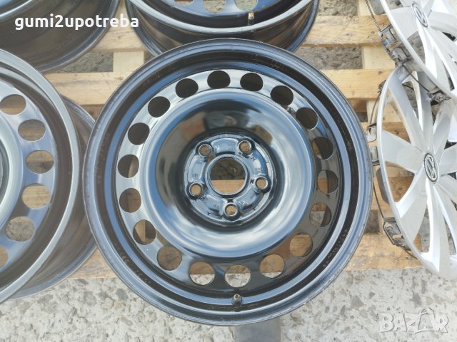 16 джанти 5х112 VW Touran AUDI SEAT SKODA 6,5J et48 Оригинал+Тасове, снимка 3 - Гуми и джанти - 39746663