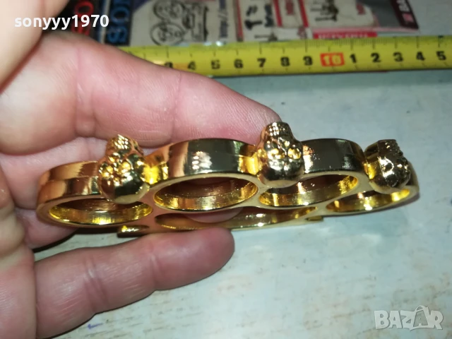 БОКС С ЧЕРЕПИ-ЦВЯТ ЗЛАТО 1106252030, снимка 4 - Оборудване и аксесоари за оръжия - 50634033