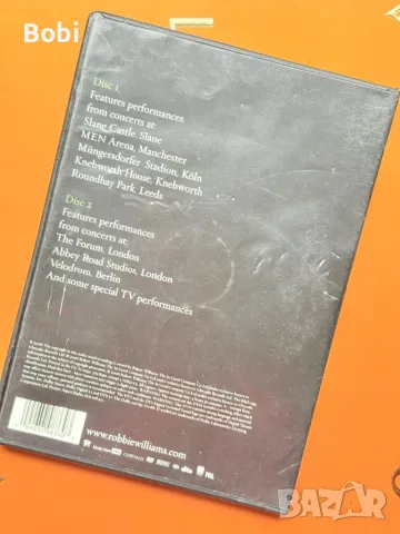 And Through It All: Robbie Williams Live 1997-2006, снимка 2 - DVD дискове - 48994290