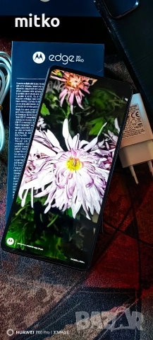 MOTOROLA EDGE 20 PRO-Топ състояние.Пълен комплект.12/256gb, снимка 4 - Motorola - 52822998