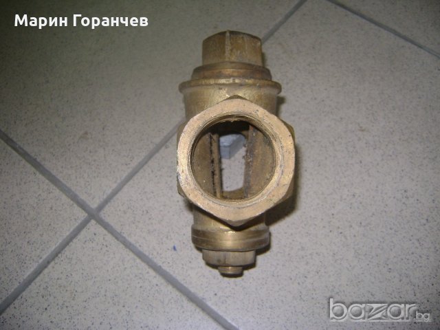 Спирателен кран ф1.1/2" цола-бронз тип-''бозаджииски'' в ВИК в гр ...