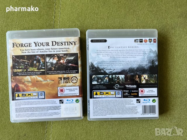 Kingdoms of Amalur: Reckoning & Skyrim PS3 Playstation 3, снимка 4 - Игри за PlayStation - 43985962
