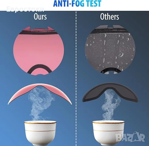 Детски ски очила ZABERT OTG, очила за ски и сноуборд за деца на възраст 6-14 години, двуслойна леща, снимка 3 - Зимни спортове - 50833289