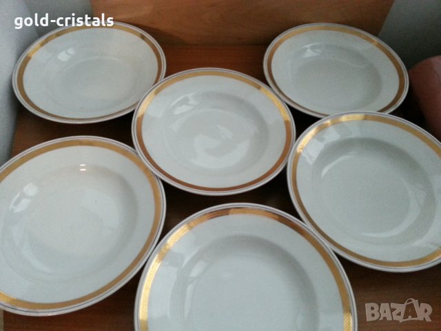 стар български порцелан  чинии дълбоки, снимка 7 - Антикварни и старинни предмети - 32439133