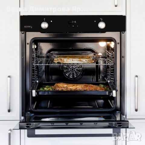 Вградена многофункционална фурна Taurus HM978BKD – 78 л, 3100 W, WaterSteam Clean, клас A, снимка 8 - Печки, фурни - 52057719