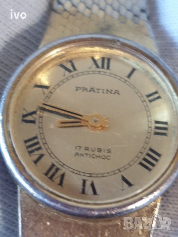 pratina watch 17 jewels, снимка 3 - Дамски - 32595302