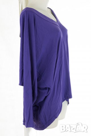 Дамска блуза в лилаво марка Yuliya Babich, снимка 4 - Блузи с дълъг ръкав и пуловери - 27442320