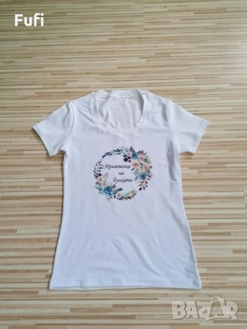 Тениска по дизайн и надпис на клиента.Също и за малки деца и бебета, снимка 4 - Тениски - 32606410