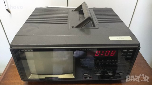 Supertech CTVR 16 TV RADIO CLOCK, снимка 6 - Радиокасетофони, транзистори - 39483596