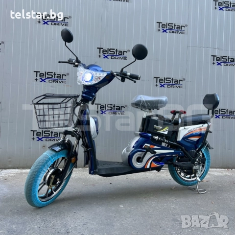 Електрически скутер TELSTAR TBSLD- BIG с двойна седалка Нов модел 2025, високопроизводителни батерии