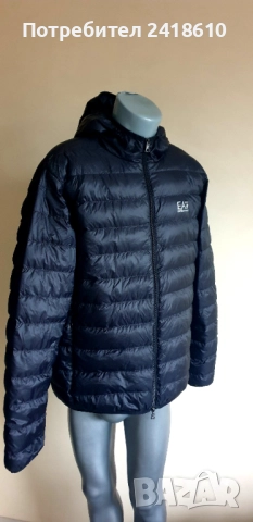 Emporio Armani EA7 Mens Down Jacket Slim Fit Size 2XL НОВО! ОРИГИНАЛ! Мъжко Олекотено пухено Яке!, снимка 15 - Якета - 52553775