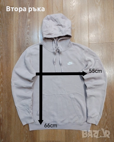 Nike fleece горнище мъжка оригинален , снимка 9 - Спортни дрехи, екипи - 52997205