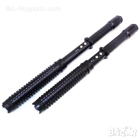 Мощен електрошок с LED фенер телескопична палка за самозащита кучегон самоотбрана защита от кучета, снимка 5 - Оборудване и аксесоари за оръжия - 51014827