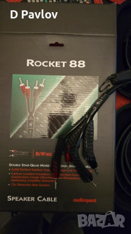 Audioquest Rocket 88 Single-BiWire Speaker Cable , снимка 2 - Аудиосистеми - 52108691