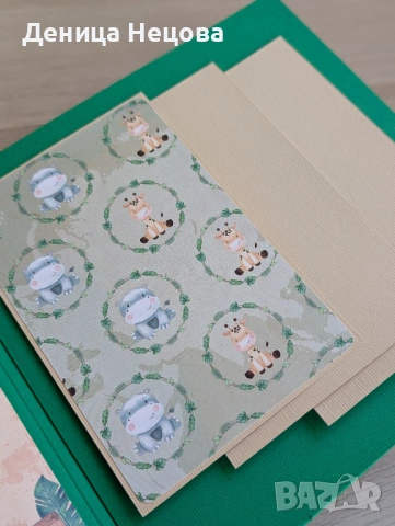 Детски ръчно изработен албум за снимки, подарък за погача, подарък за дете, рожден ден, снимка 4 - Други - 53428403