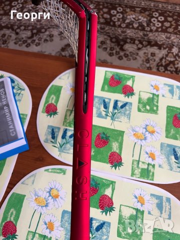 Продава дръжка 3-ка и тапа и громети за новия Wilson Clash-Уилсън Клаш,300гр.,98 инча глава,35 лева, снимка 4 - Тенис - 37787899