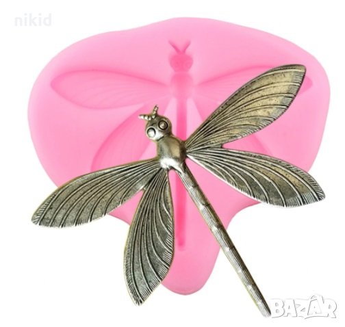 Разнокрило водно конче силиконов молд форма декорация торта фондан шоколад и др., снимка 3 - Форми - 33590547