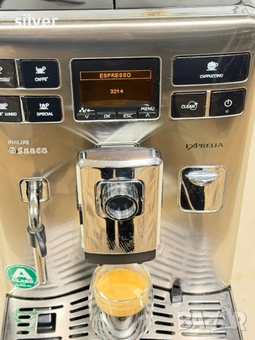 Кафемашина кафе автомат Saeco Exprelia , снимка 11 - Кафемашини - 53208151