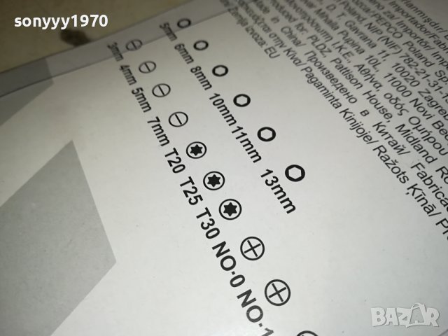 КОМПЛЕКТ БИТОВЕ-ОТВЕРТКА 2412231512, снимка 14 - Отвертки - 43535142