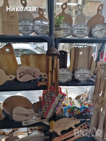 "Дървенийки Бургас"Дървени дъски, талари, лъжици, шпатули, точилки, солници и др., снимка 10 - Аксесоари за кухня - 38468313