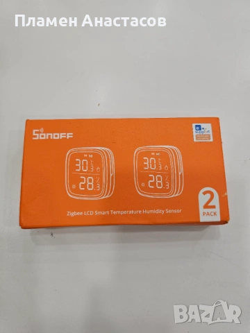 Sonoff SNZB-02D Zigbee LCD Смарт сензор за температура и влажност – 2 броя комплект, снимка 9 - Друга електроника - 53261356