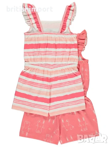 Комплект гащеризони за момиче George, размер 4-5 г, 110 см, снимка 2 - Детски комплекти - 51168065