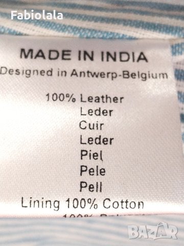 Antwerp Tannery leather jacket M, снимка 8 - Сака - 44062824