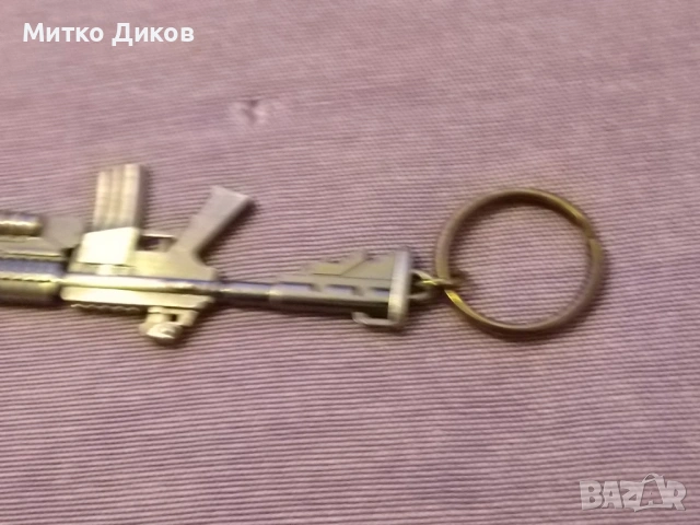 Метален ключодържател 1:1 на автомат М 16 нов, снимка 8 - Колекции - 53113200