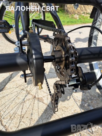 Намаление с -10% за ТЕЛК - Триколка 24 цола 6 скор 3 спирачки, товарна кошница, снимка 10 - Велосипеди - 40317058