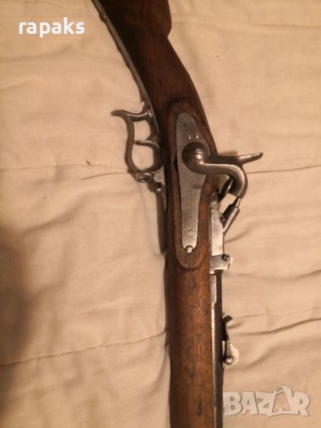 Оригинална пушка Амслер-Милбанк 1864-67. Карабина, револвер, снимка 12 - Колекции - 39717627