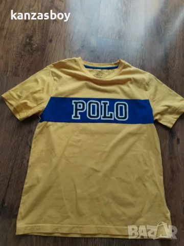 polo ralph lauren - страхотна юношеска тениска КАТО НОВА , снимка 4 - Детски тениски и потници - 50131141