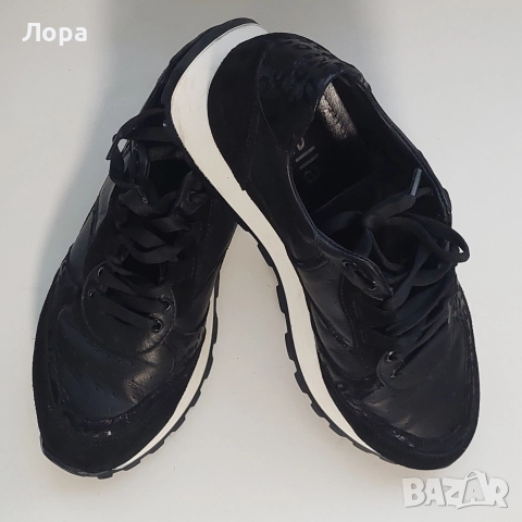 Дамски сникърси Estella естествена кожа , снимка 5 - Маратонки - 52582043