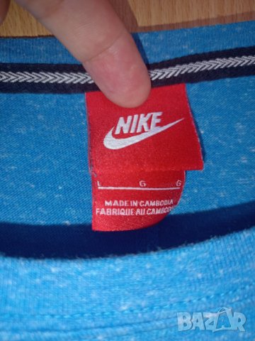 Блуза Nike L, снимка 6 - Блузи с дълъг ръкав и пуловери - 37817402