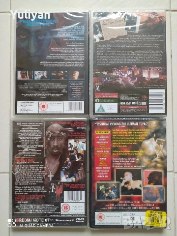 2Pac Нови Оригинални ДВДта 🔥, снимка 2 - DVD филми - 53232516