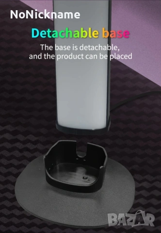 RGB ритмични светлини 180° интелигентни светлинни ленти геймърски LED светлинен еквалайзер, снимка 9 - Други - 53371685