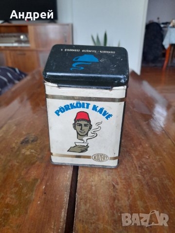 Стара кутия от кафе Portkolt Kave, снимка 4 - Други ценни предмети - 43516224