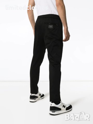 Dolce & Gabbana DG Black Logo Plaque Мъжки Спортни Панталони size 46 (S) и 52 (L), снимка 4 - Панталони - 43094908