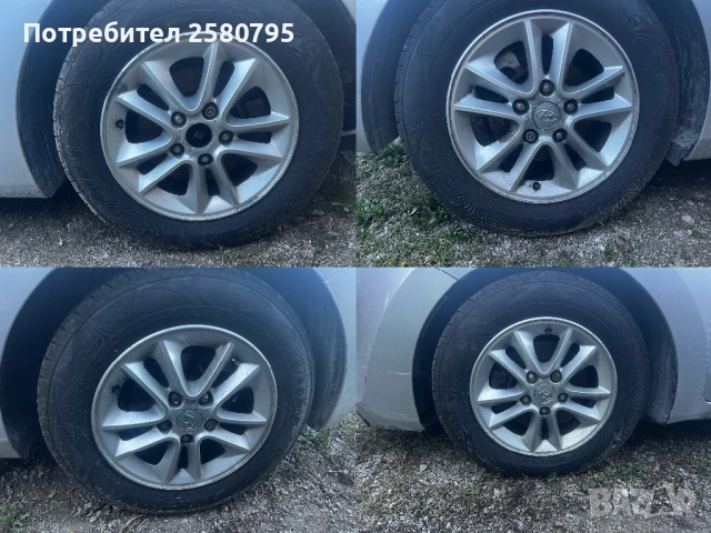 Алуминиеви джанти Hyundai I30 15 цолови