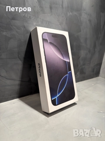 ЧИСТО НОВ! Iphone 16 Pro Max 512 GB Black Titanium
