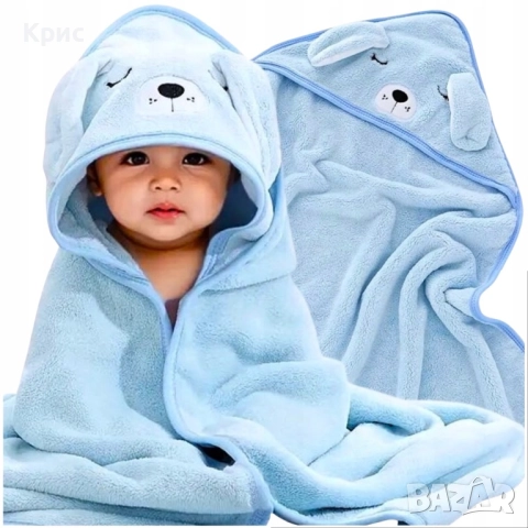 Бебешка кърпа-пелена хавлия за баня