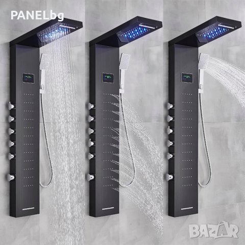 Хидромасажен душ панел Гълфос,дисплей,термоглава,лед-БЕЗПЛАТНА ДОСТАВКА, снимка 3 - Душове - 35561567