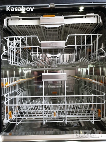 LED Wi-Fi Черно Инокс Miele Auto Open Съдомиялна - Частично Вграждане, снимка 8 - Съдомиялни - 53388791